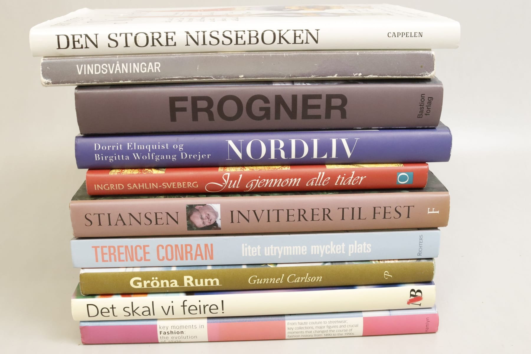 Böcker om bla inredning, Nisseboken, Gr… | Auktion.se