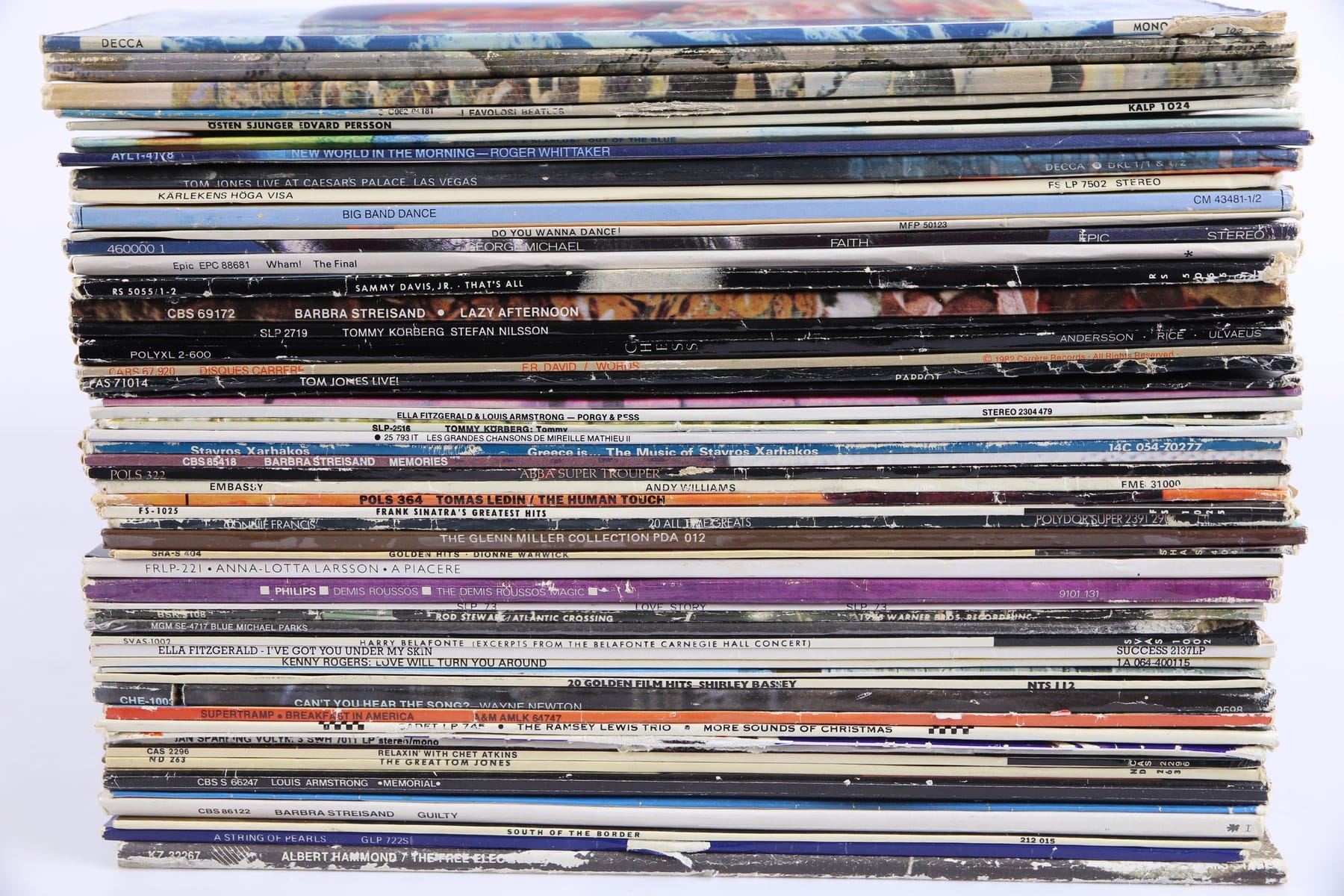PARTI med LP-skivor, bl.a. Led Zeppelin,… | Auktion.se