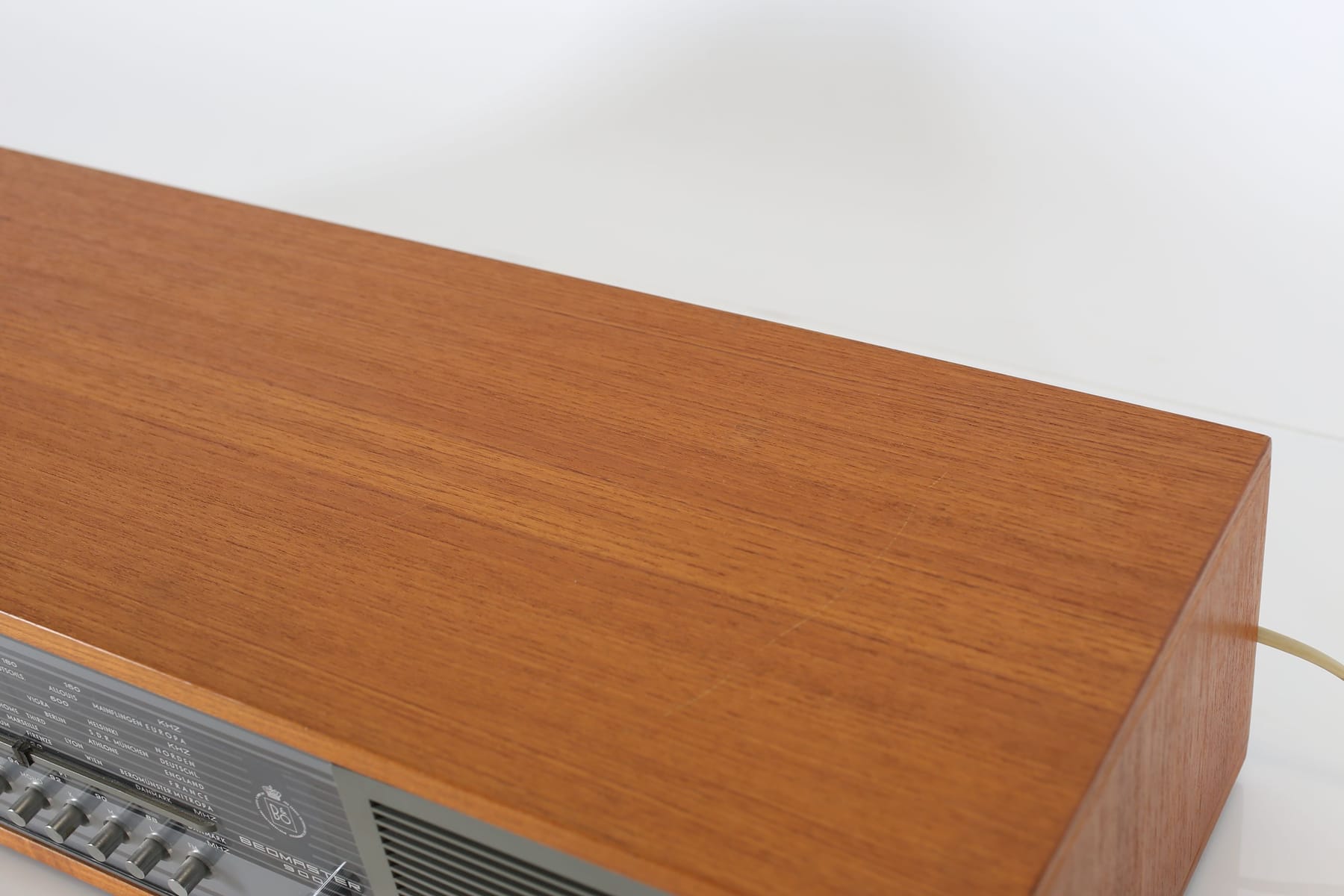 RADIO, teak, 