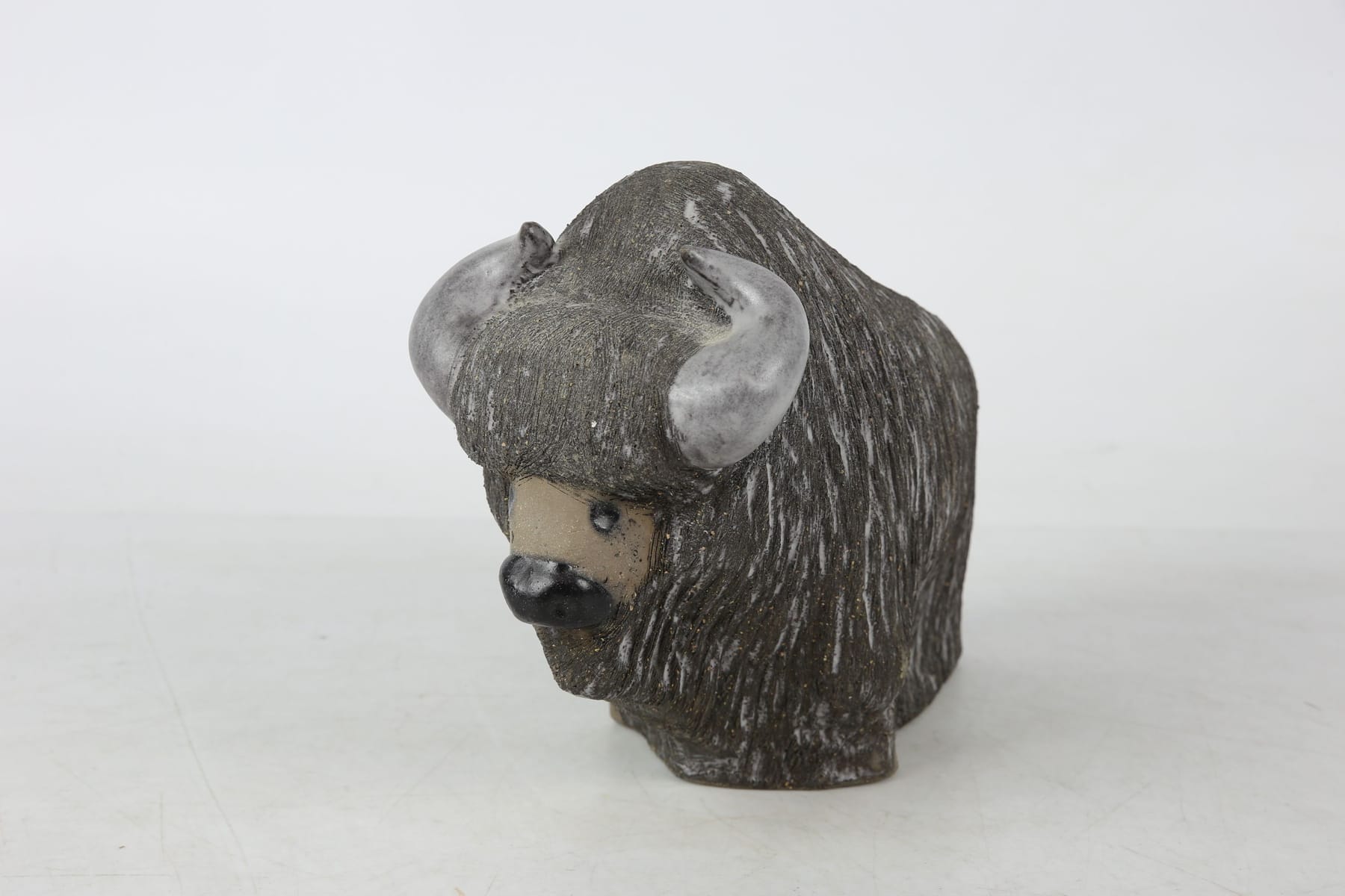 GÖRAN ANDERSSON, figurin, bisonoxe, Upsala-Ekeby - Effecta