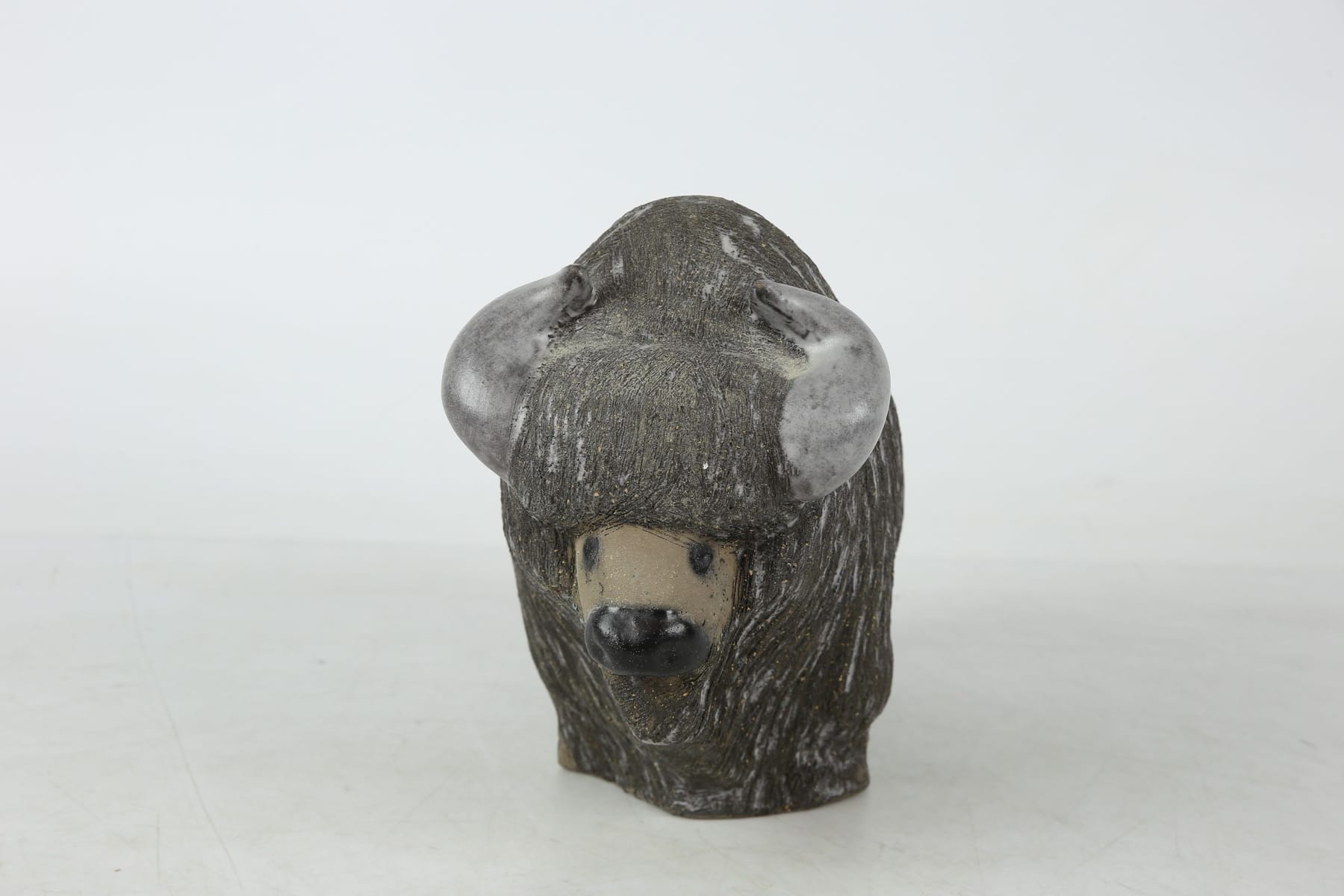 GÖRAN ANDERSSON, figurin, bisonoxe, Upsala-Ekeby - Effecta