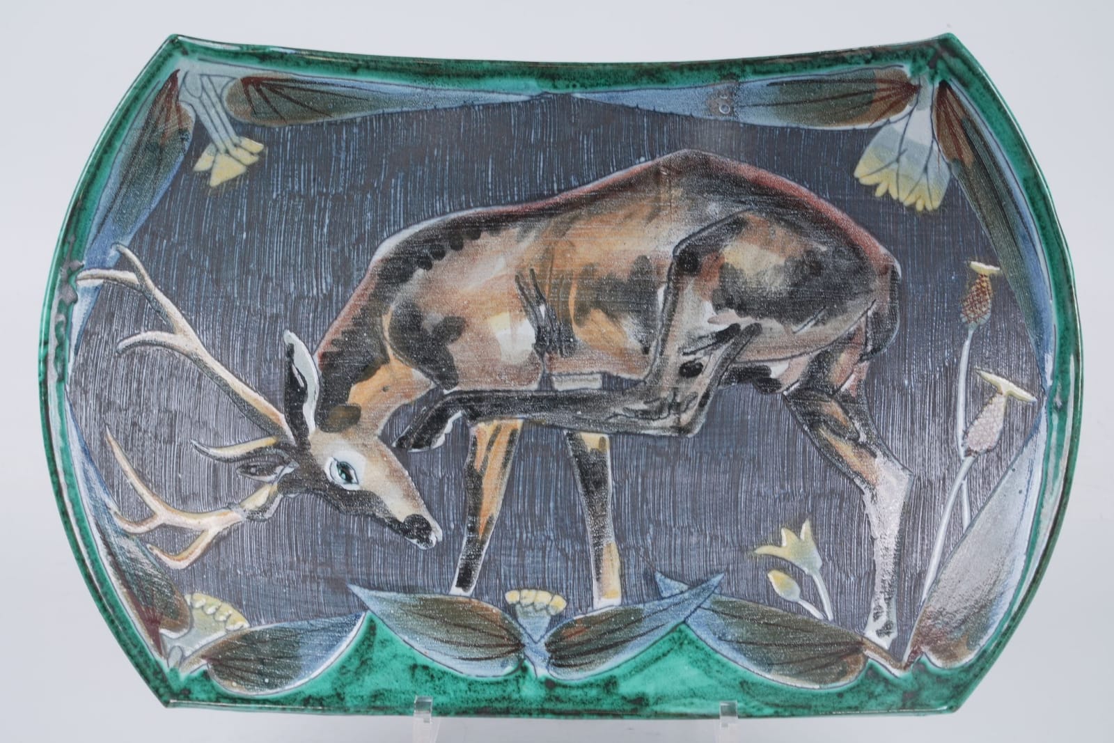 MARIAN ZAWADZKI (Sverige, 1912-1978), skålfat, Tilgmans keramik, 1900-tal