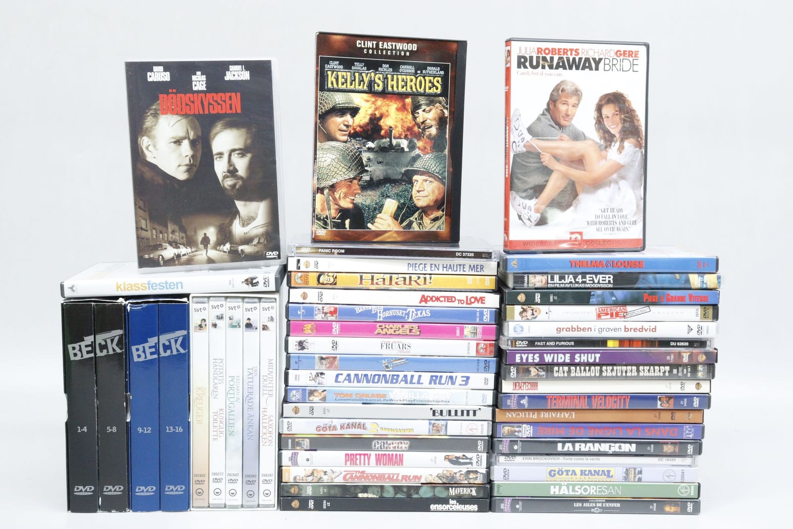 DVD-filmer, blandat