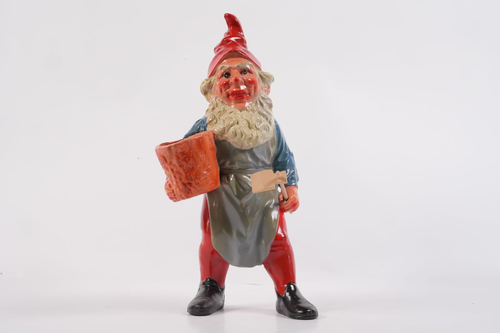 FIGURIN, tomte, terrakotta, 1900-tal