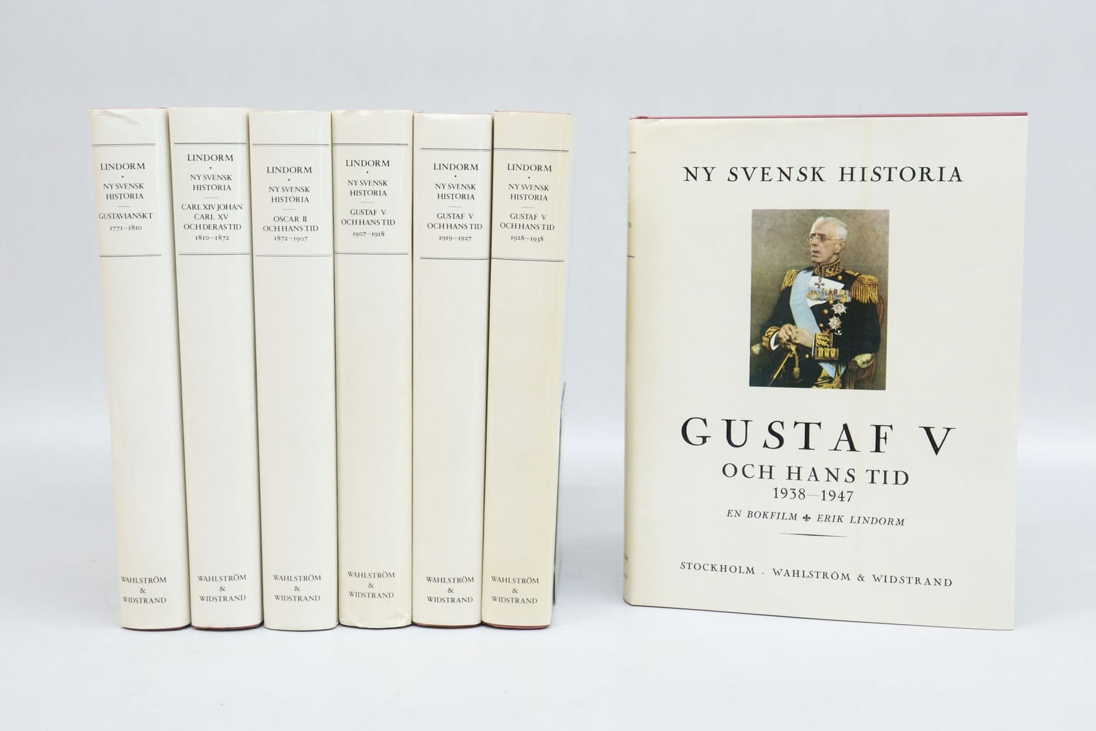 Böcker, 7st, Ny svensk historia