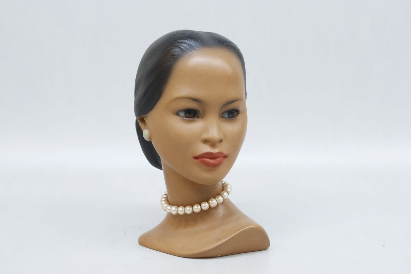 Skulptur, Edith Pedersen, Made in Denmark, signerad EP, 1950-tal