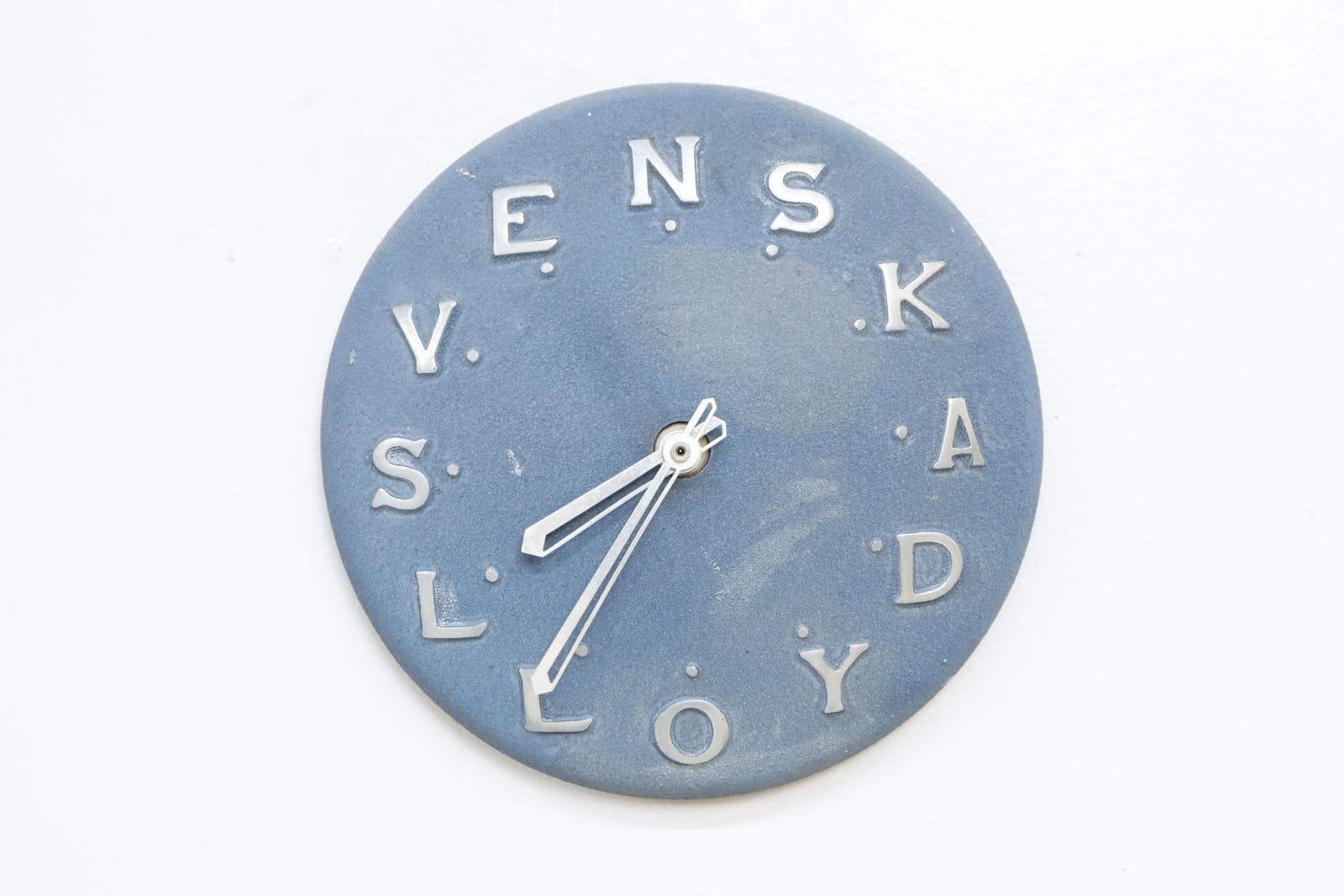 Väggur, Svenska Lloyd, metall, batteridrivet