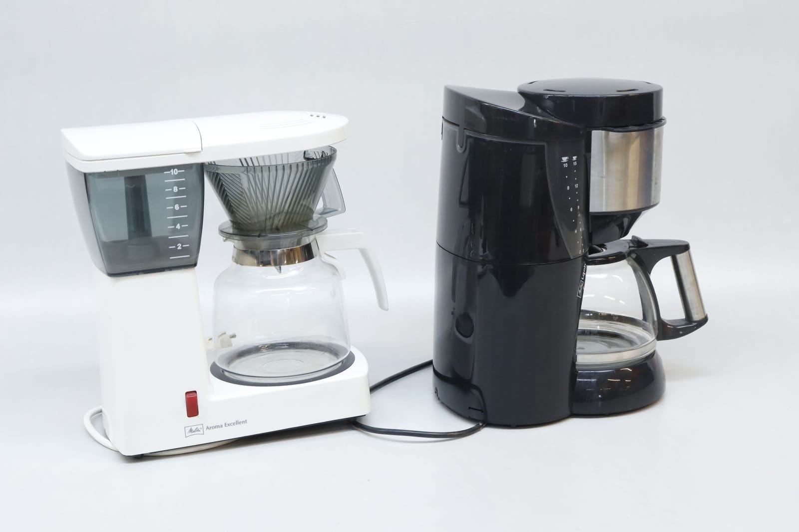 Kaffekokare, 2st, för 10 koppar