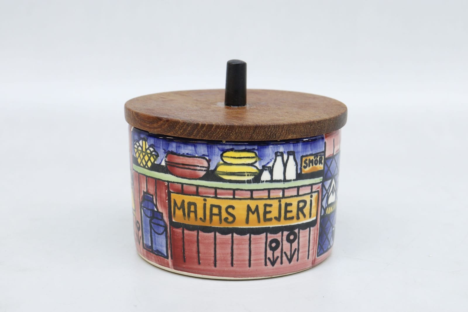 Burk, "Majas Mejeri", Vår lilla stad, Anita Nylund, Jie Gantofta