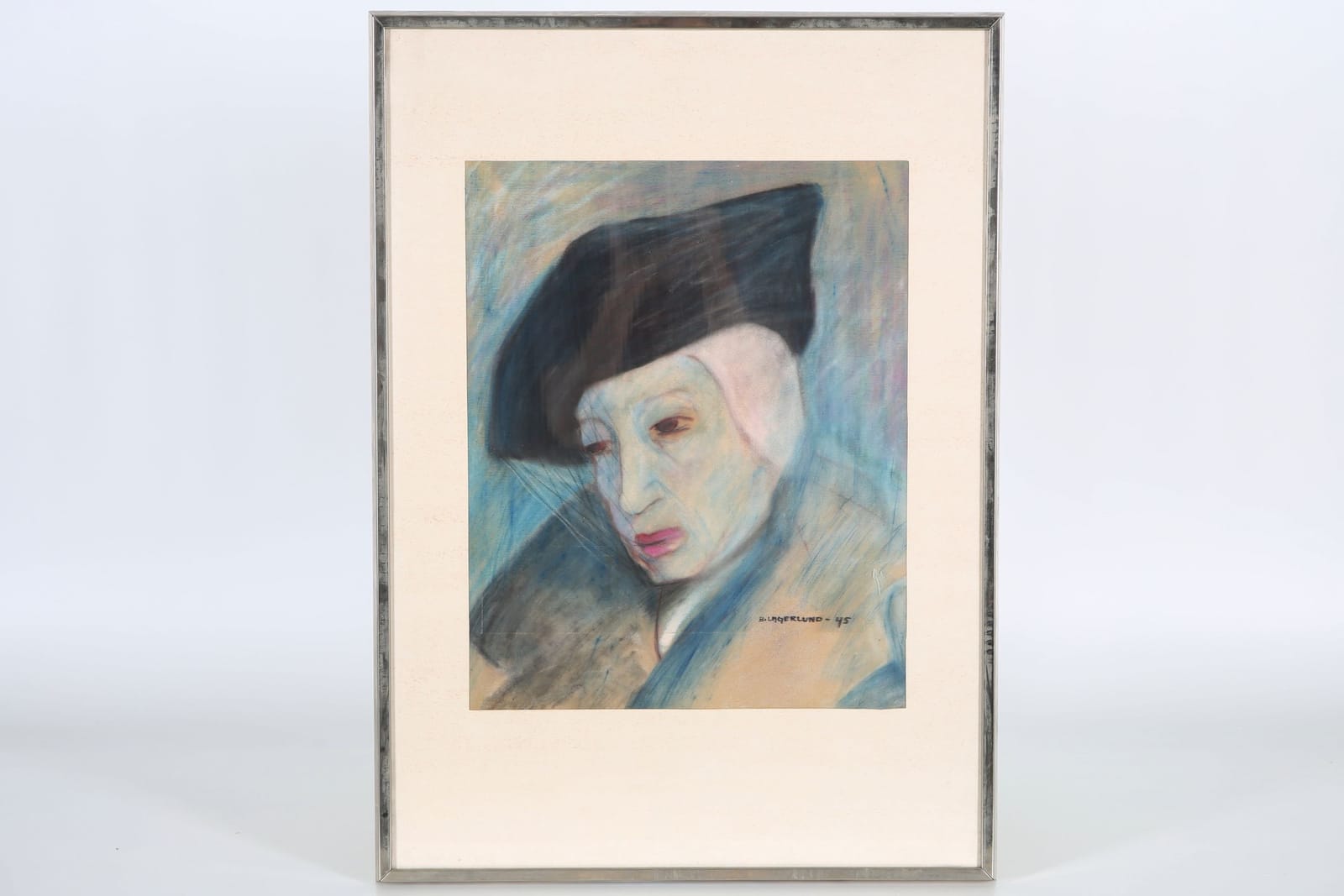BETH LAGERLUND (1914-1975), pastell på papper