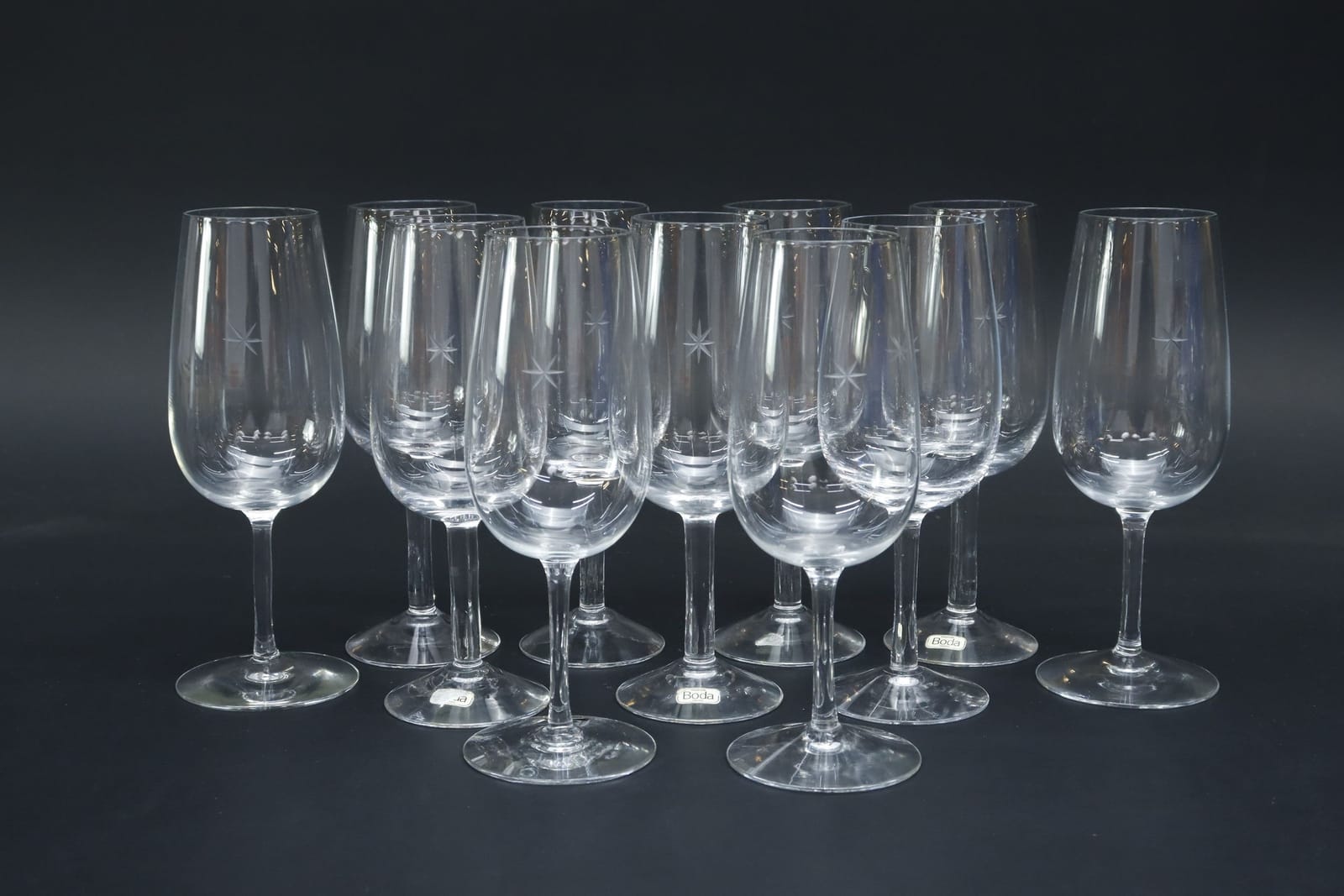 Champagneglas, 11st, Signe Persson Melin "Bouquet", Boda