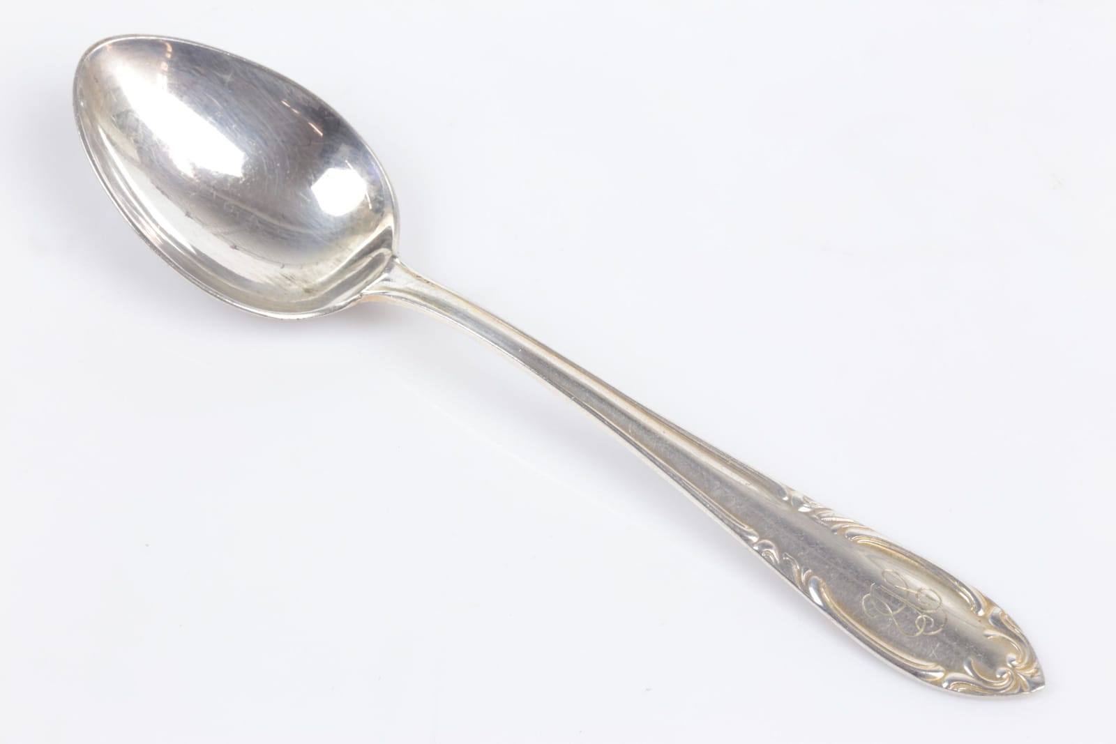 KAFFESKEDAR, 12 st, silver, "Slottsbarock", C G Hallberg resp. Guldvaruhuset Aktiebolag, ca 152,43 g