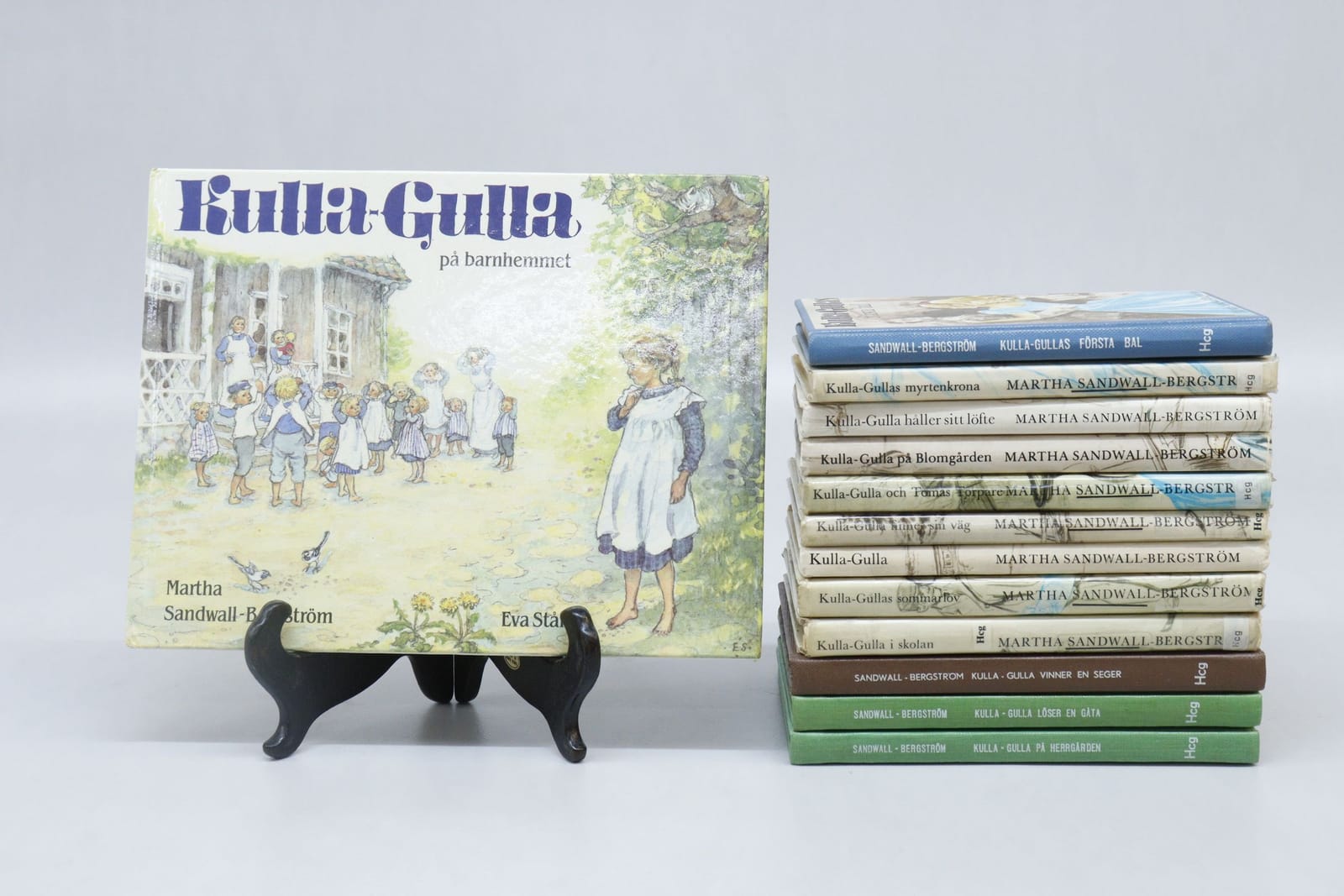 Böcker, 13st, Kulla-Gulla