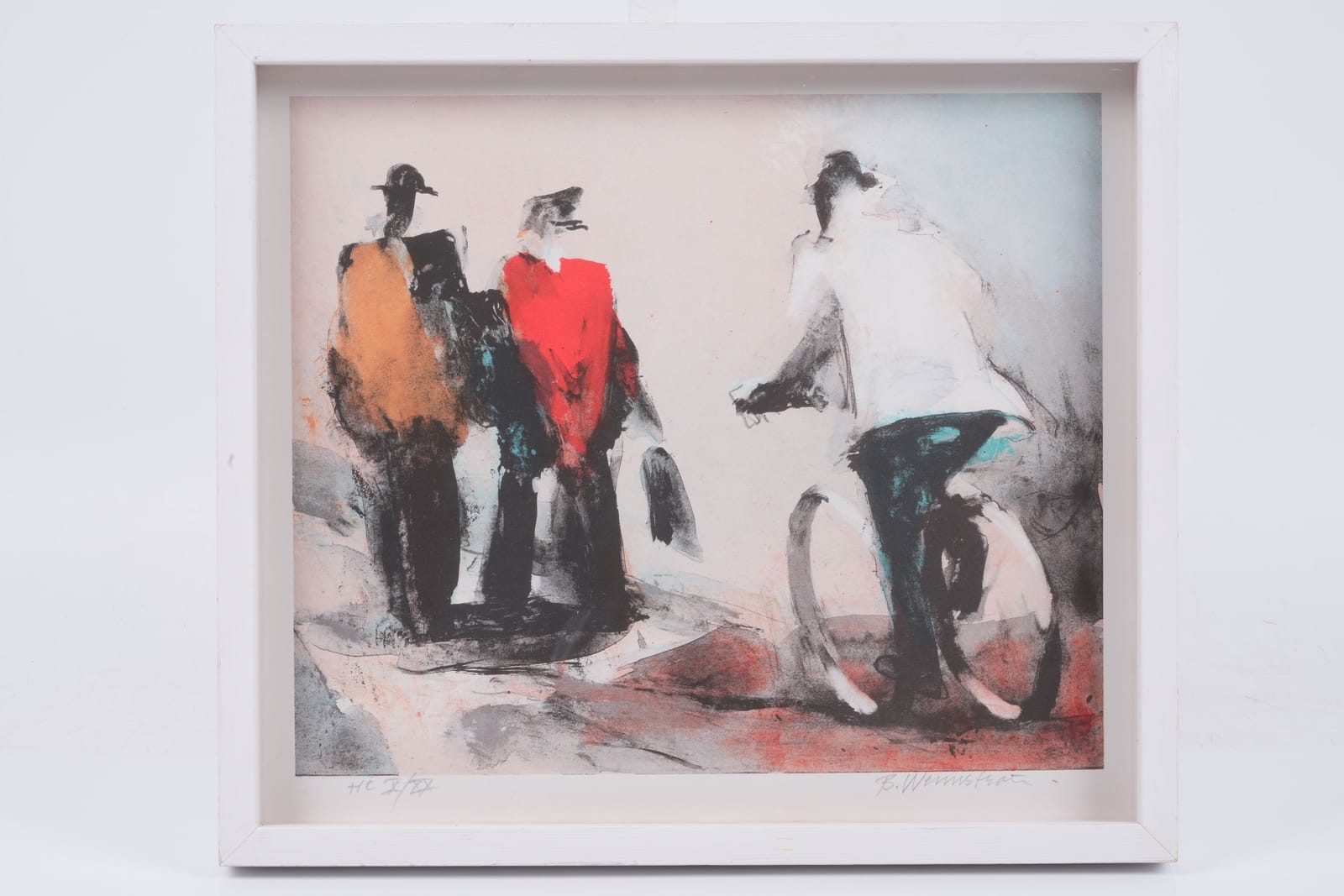 BERNDT WENNSTRÖM (1945), färglitografi, "Passage"