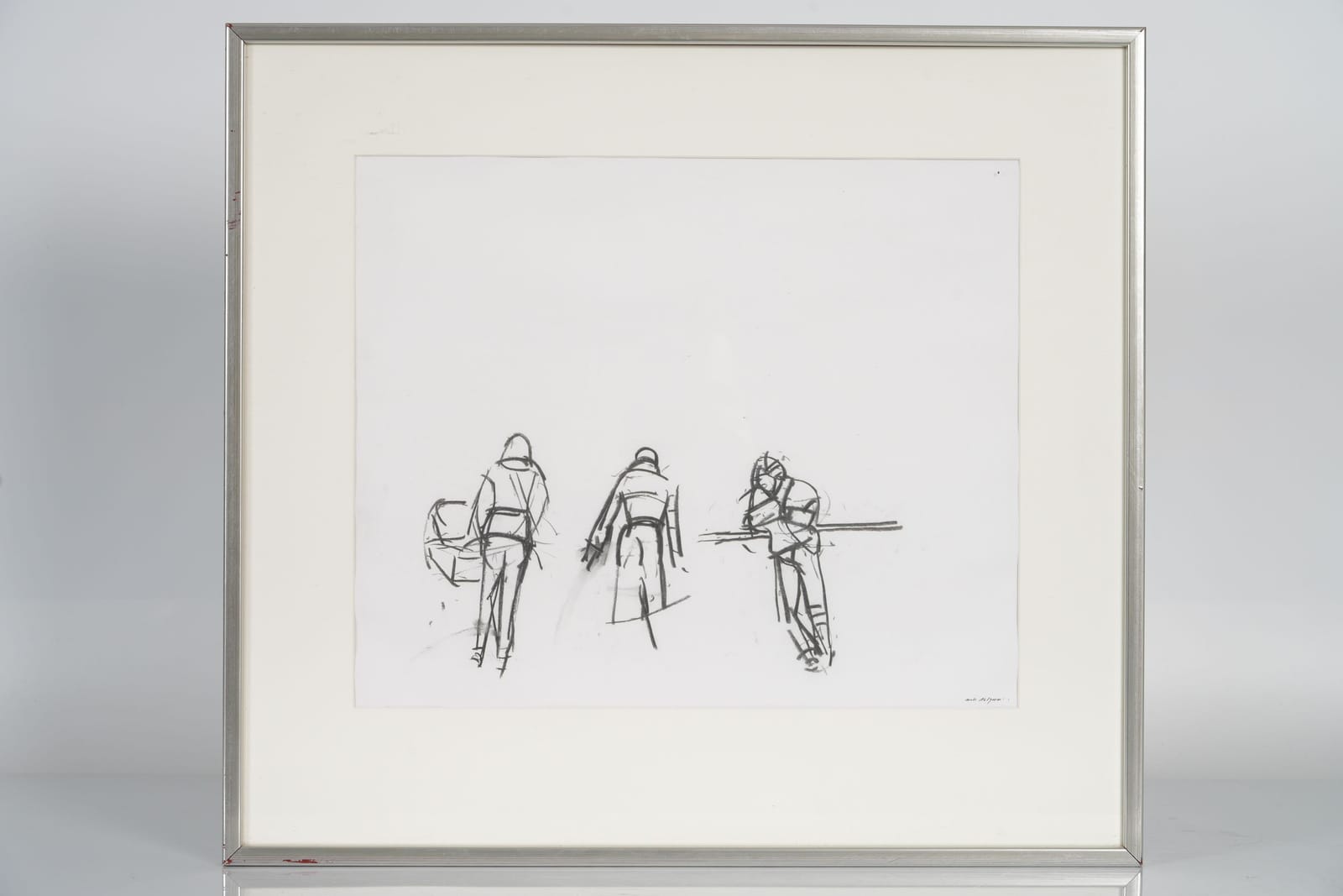 MATS AHLGREN, blyerts, "Stadsbild", 1988
