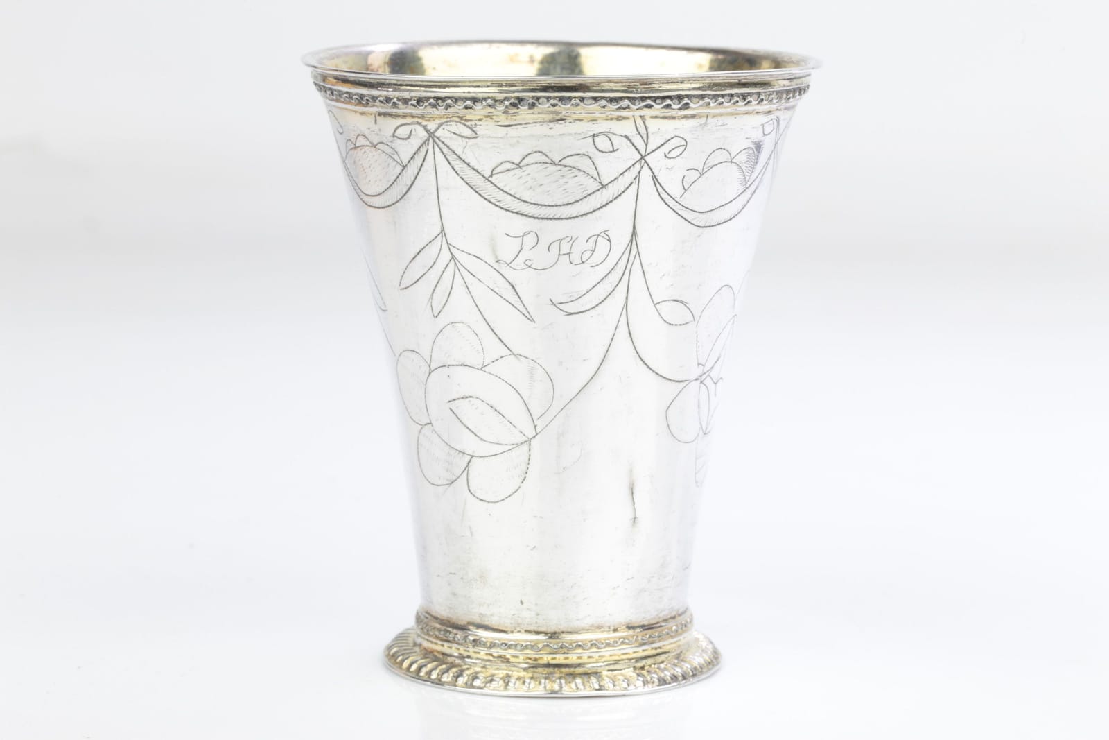 BÄGARE, silver, 1700-/1800-tal, ca 74,77 g