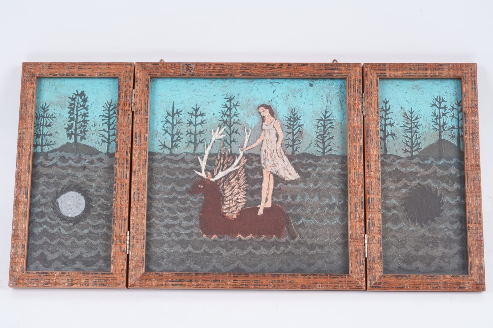 INRAMAT TRYCK, triptyk, efter Kirsi Neuvonen