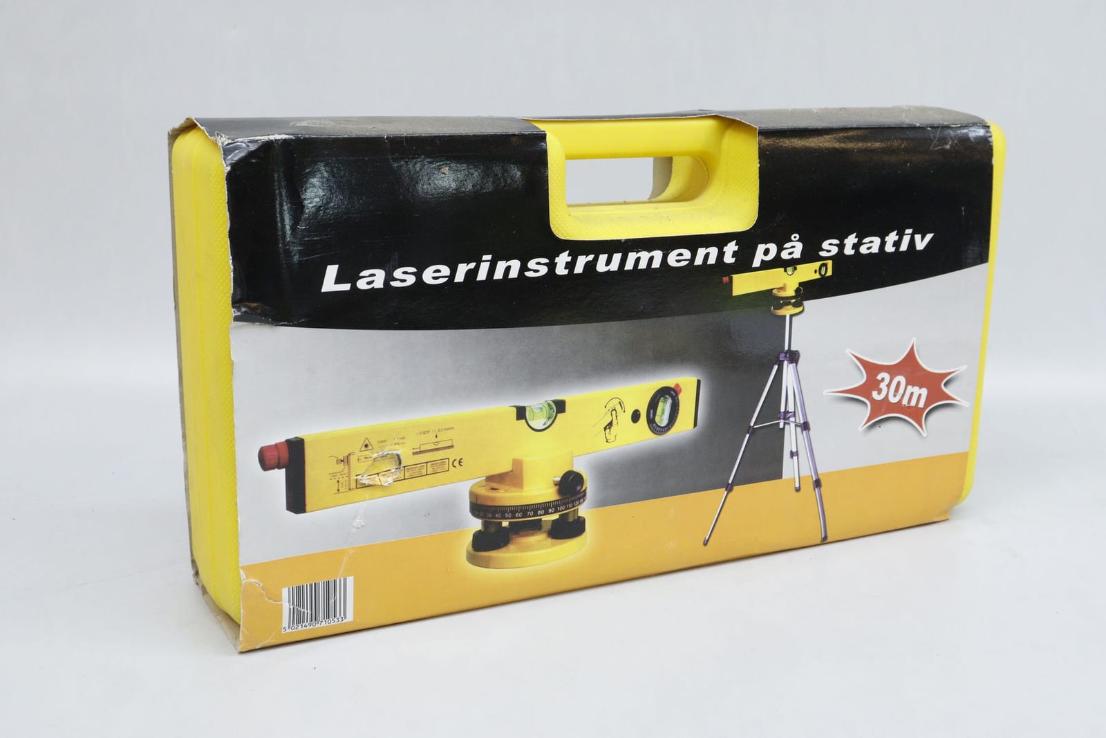 Laserinstrument på stativ