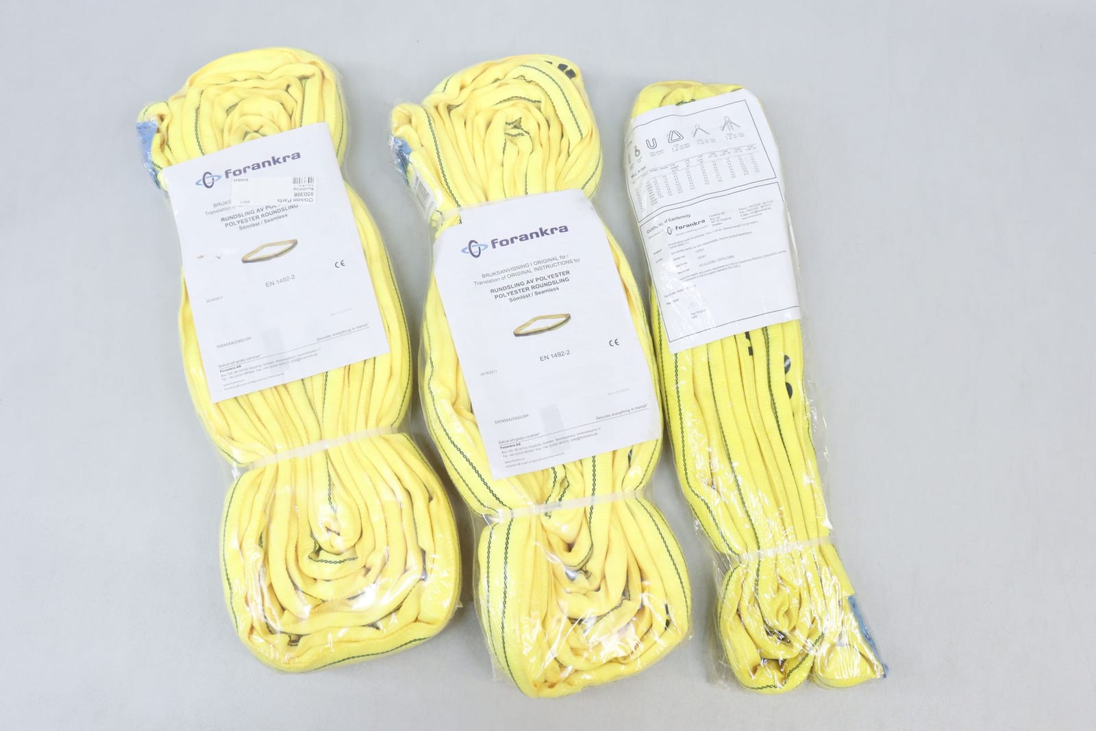 Rundslingor/stroppar, 3st