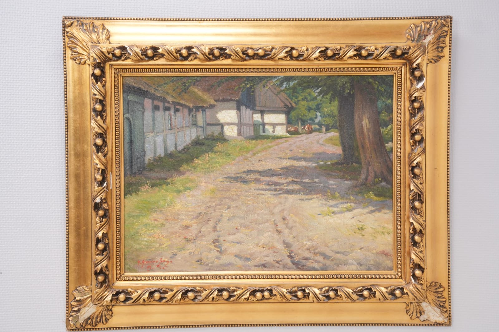 PER GUMMESSON (1858-1928), oljemålning