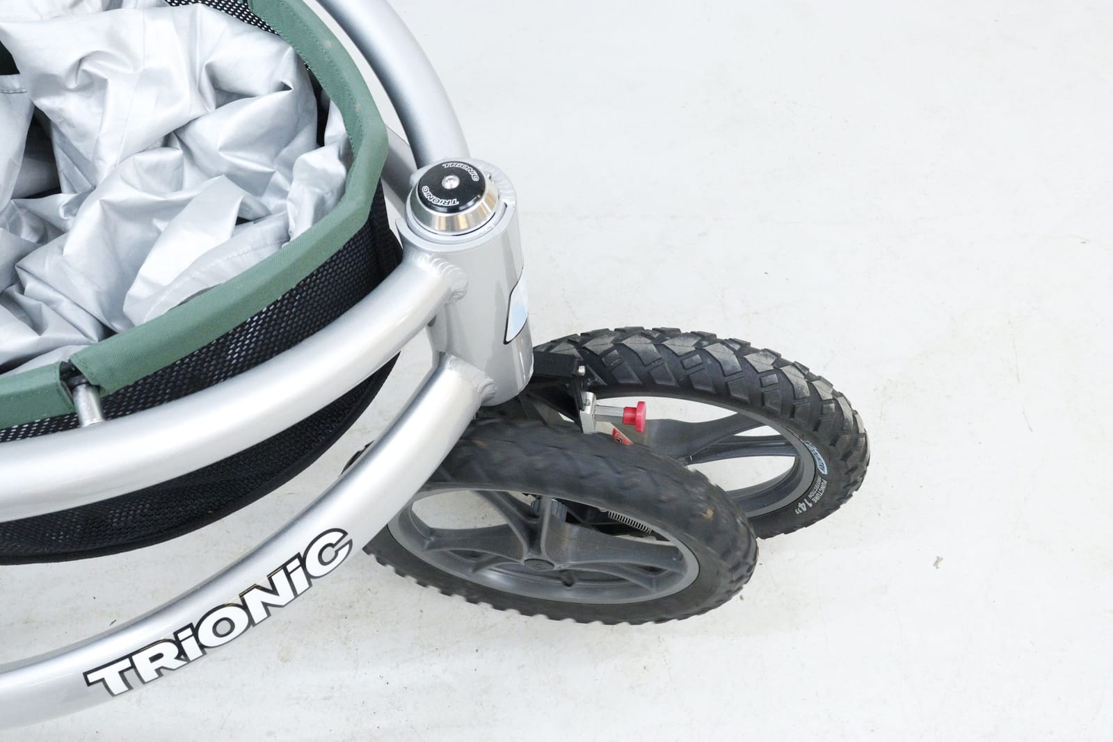 Rollator/Veloped, Trionic Jakt 14er, terränggående rollator, med vapenfodral, ryggsäck och överdrag