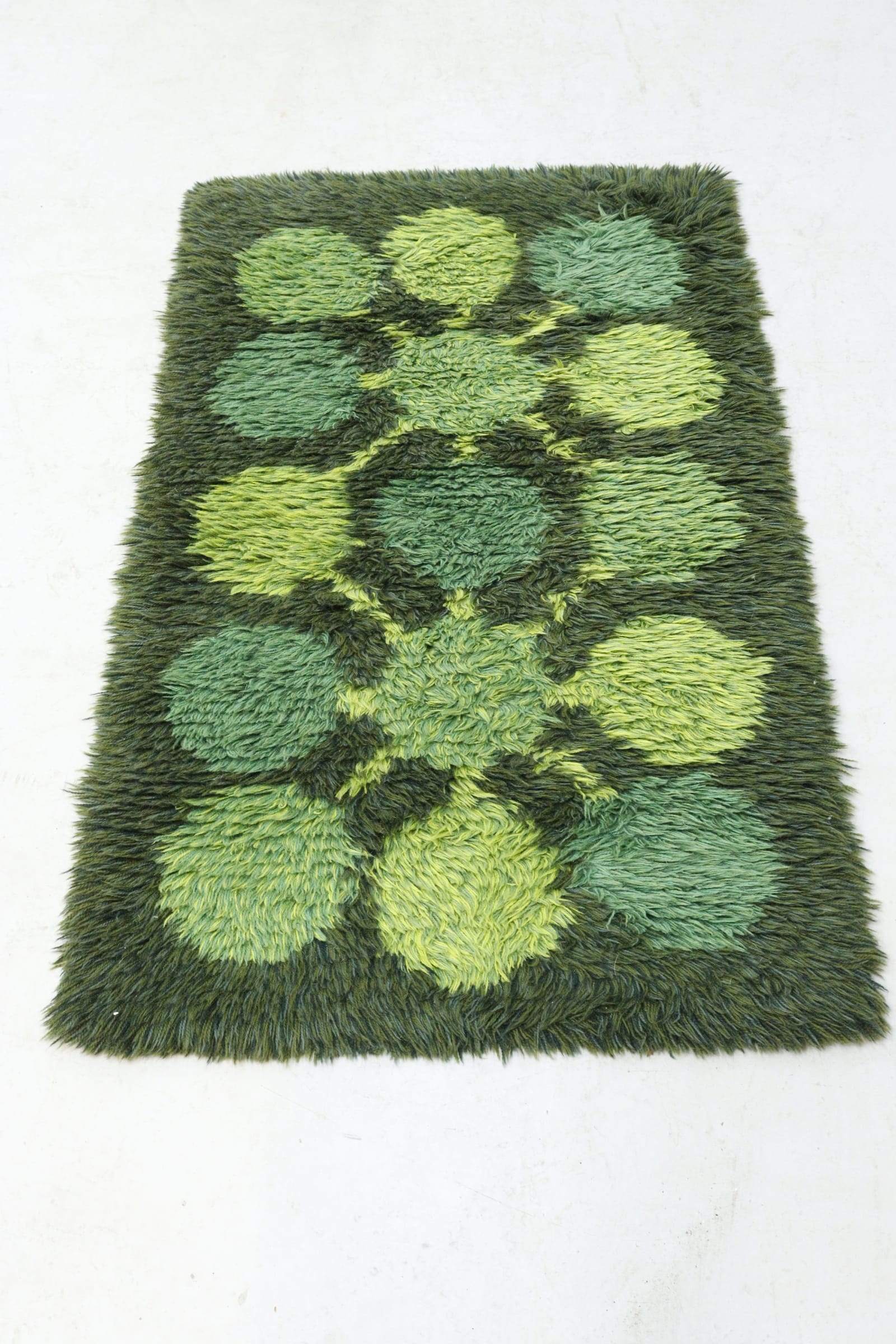 Ryamatta, grön, 80x125cm
