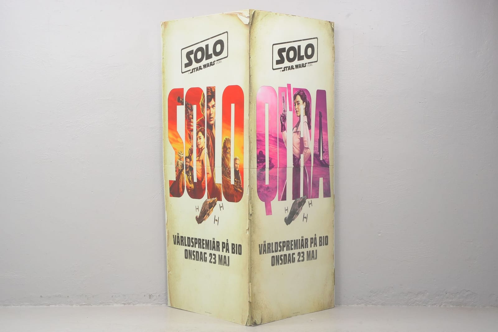 PAPPSKYLT, tredelad, "Solo", Star Wars