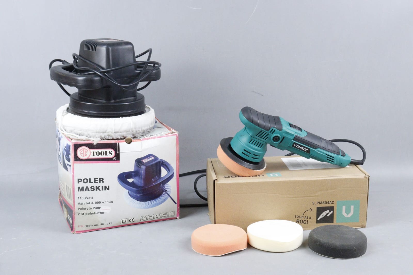 Polermaskiner, 2st