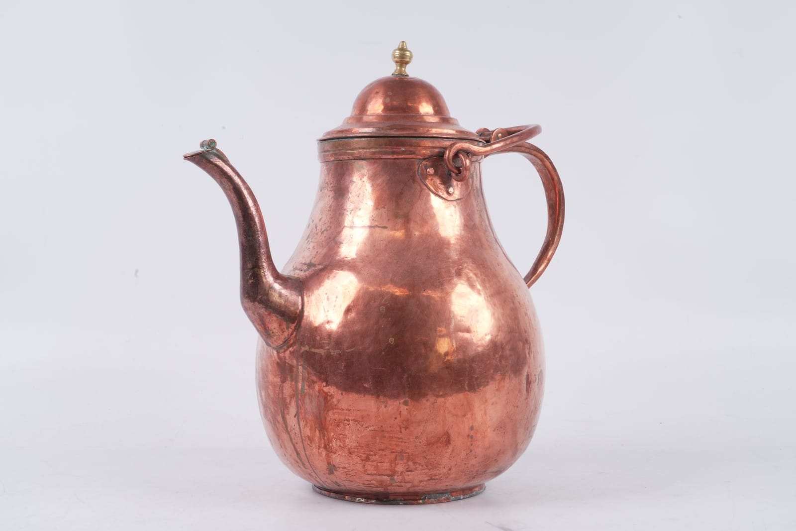 KAFFEPANNA, koppar, 1800-tal