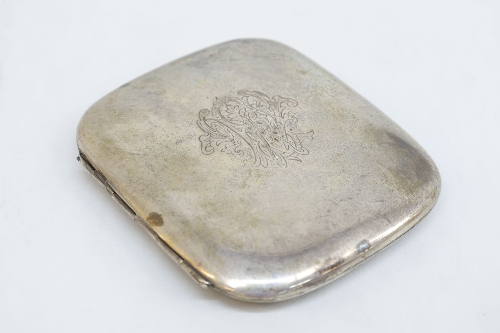 Cigarettetui, silver 830, vikt 87.6 gram