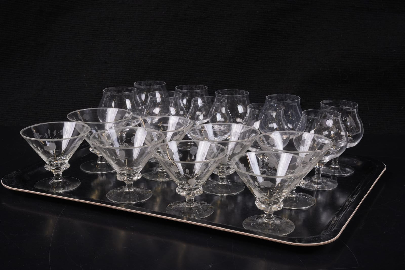 LIKÖRGLAS, 18 st, bl.a. Orrefors