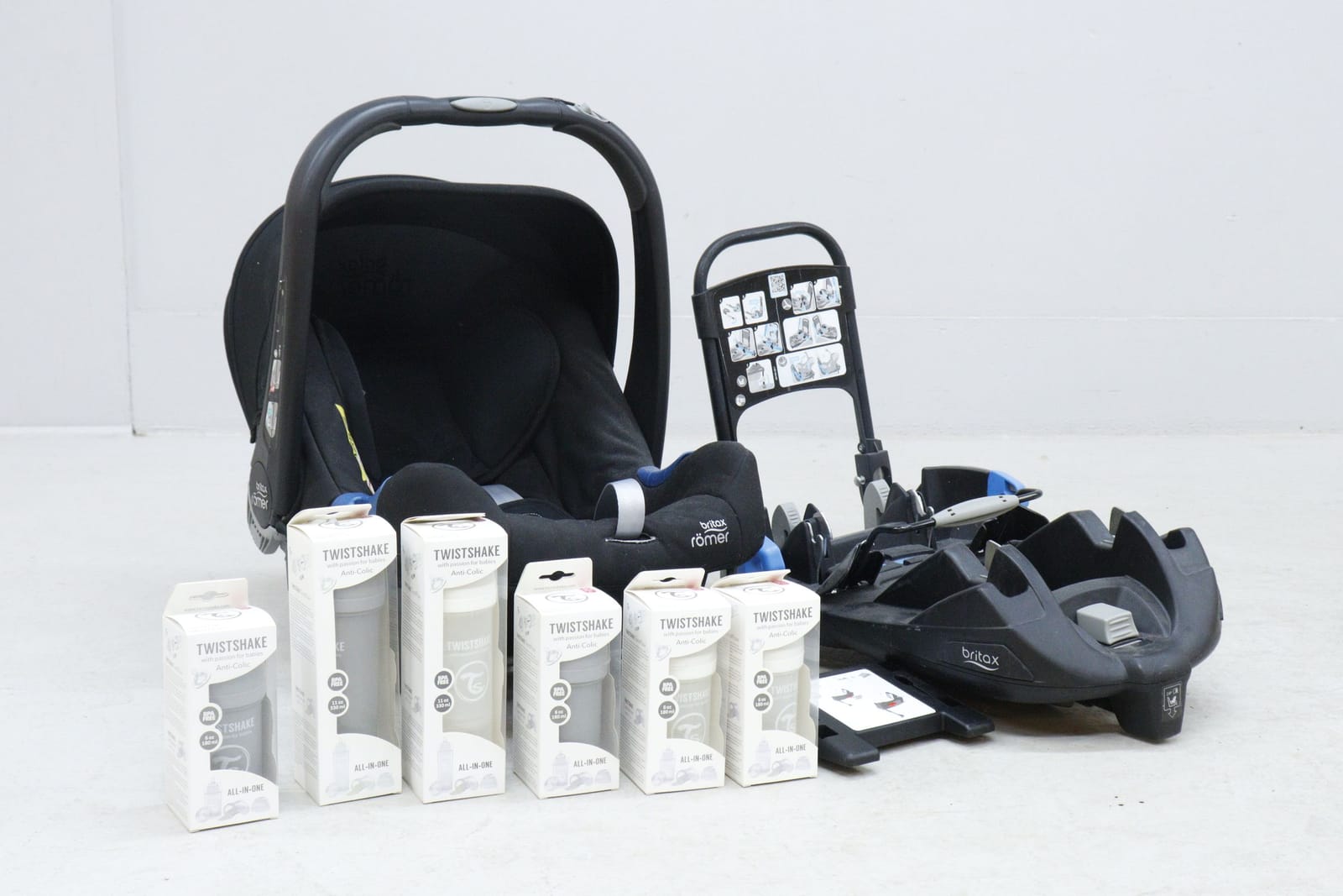 Bilbarnstol och nappflaskor, Twistshake Anti-colic