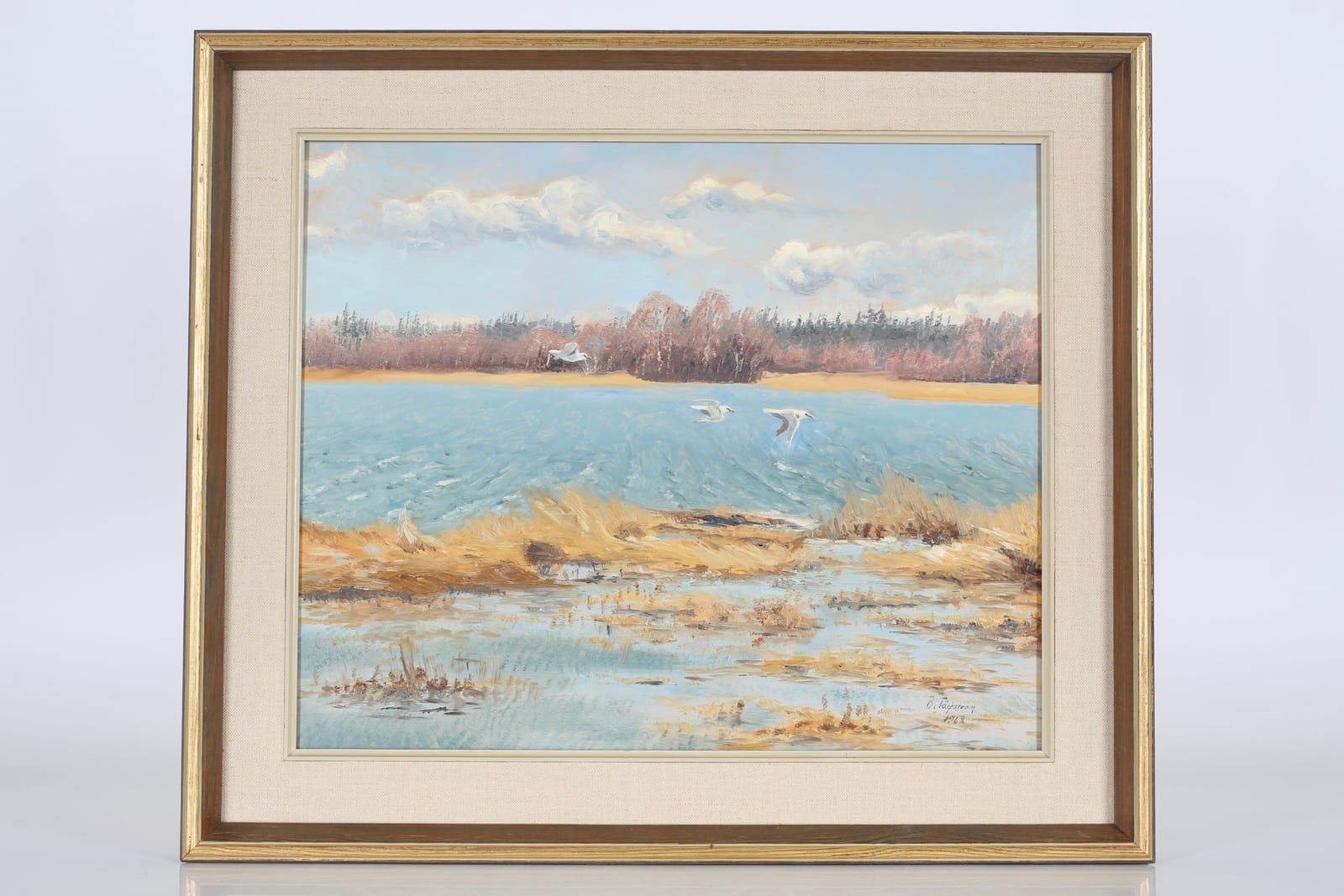 BERTIL TÄGTSTRÖM (1878-1972), olja på duk