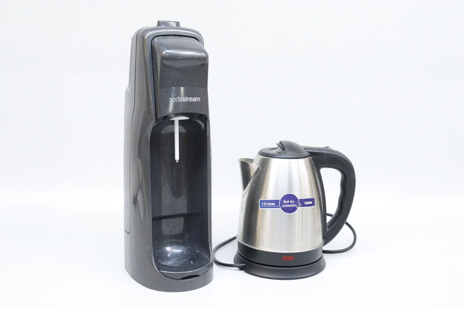 Sodastream och vattenkokare