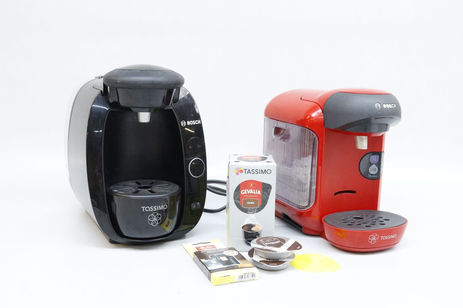 Kaffemaskiner, 2st, Bosch Tassimo