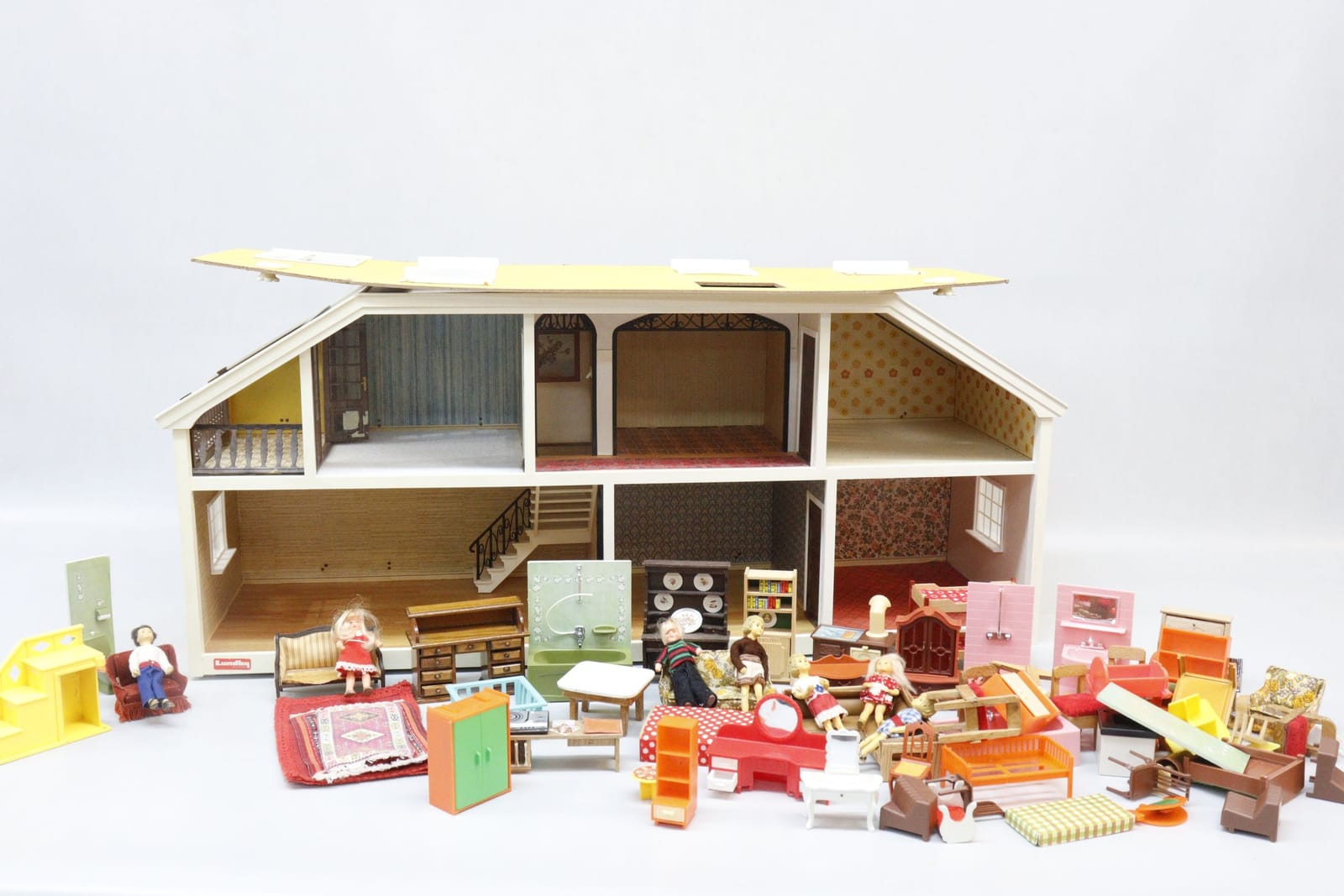 Dockskåp, Lundby, med tillbehör