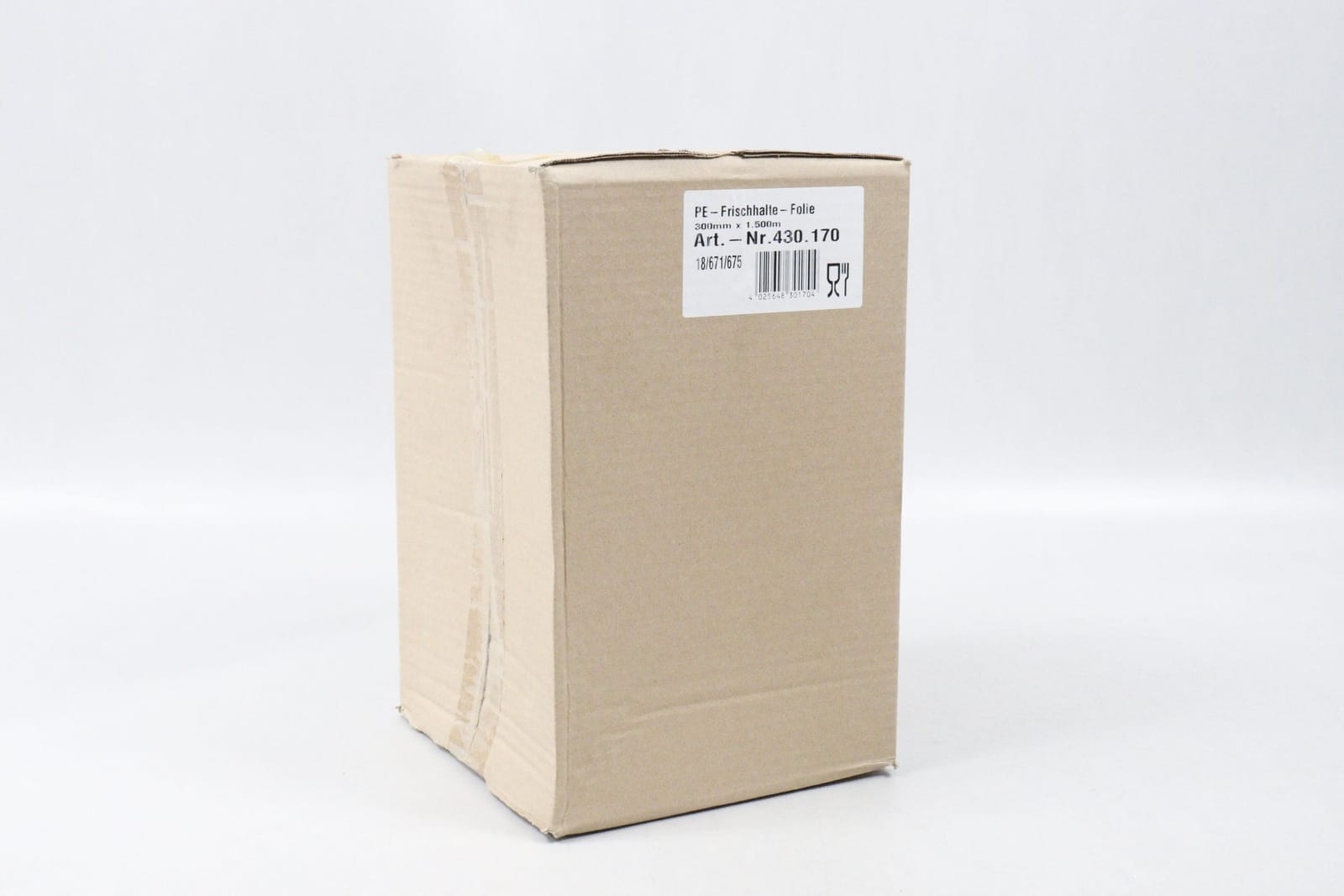 Plastfolie, bredd 30cm, längd 1500m