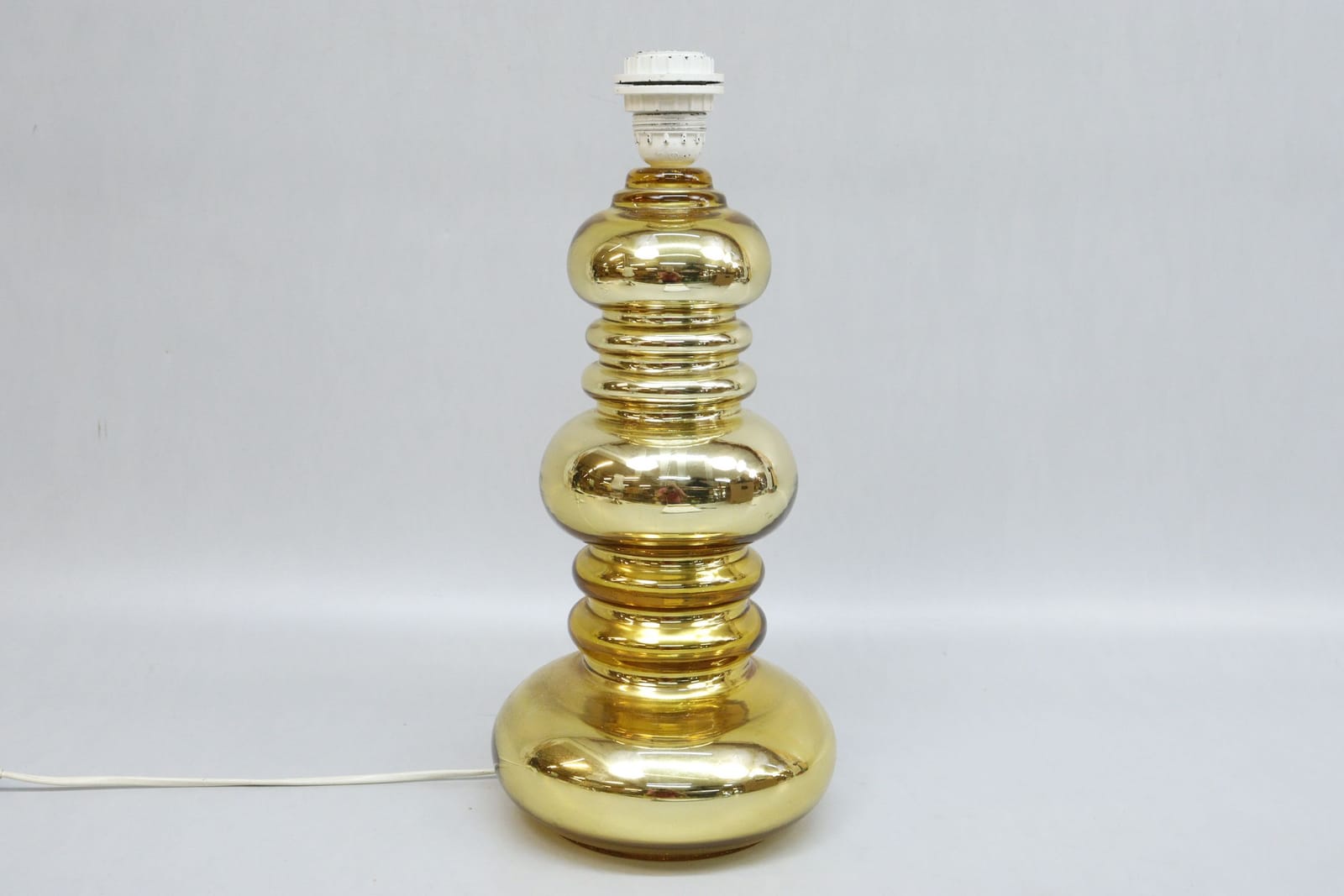 Bordslampa, folierat glas