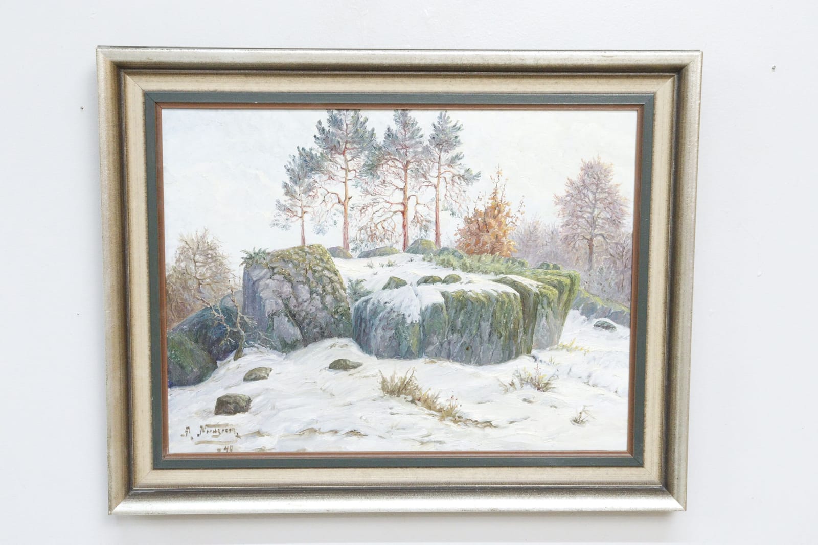 Nordgren, olja på duk, signerad