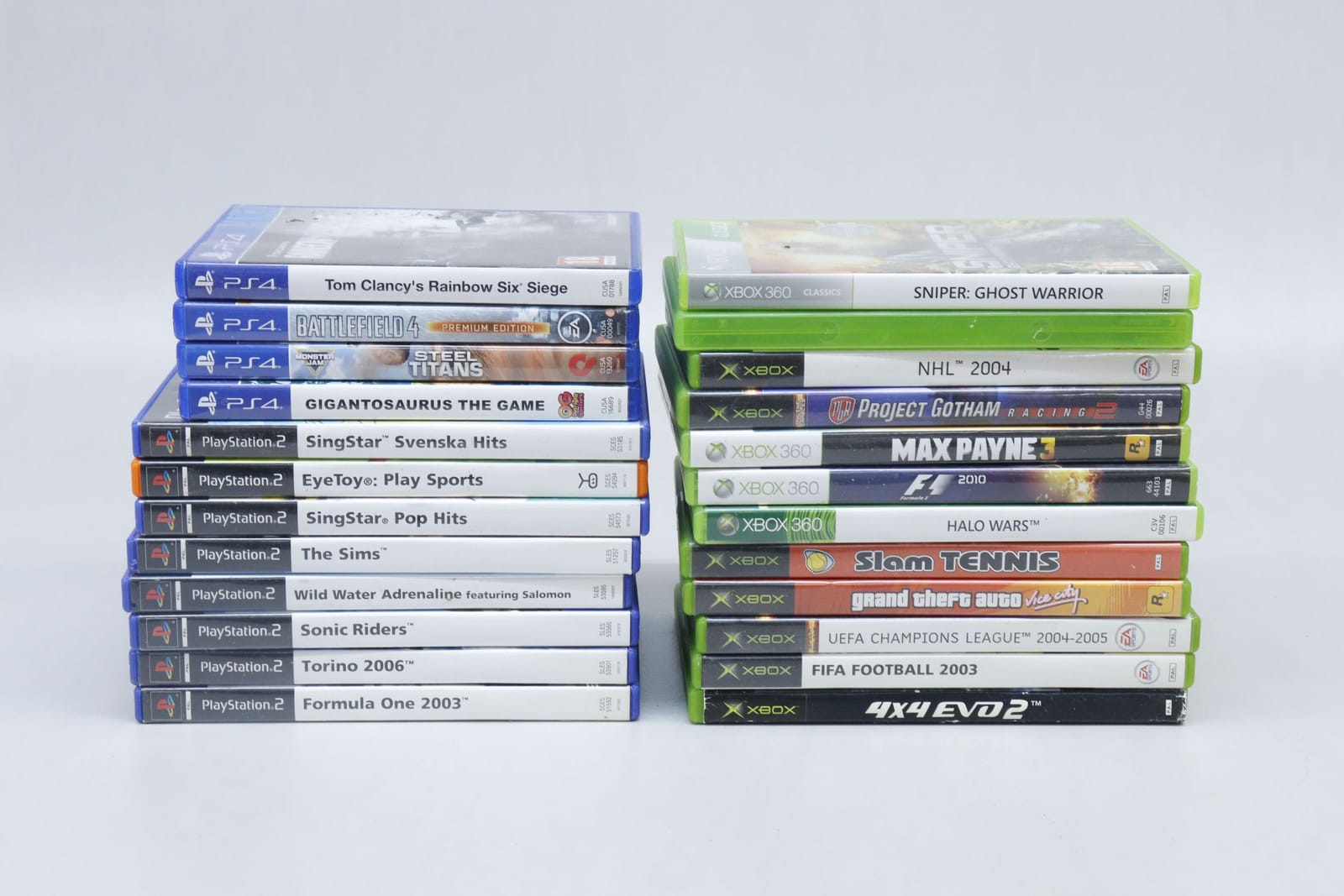 TV-spel till Playstation 2, PS4 och xBox
