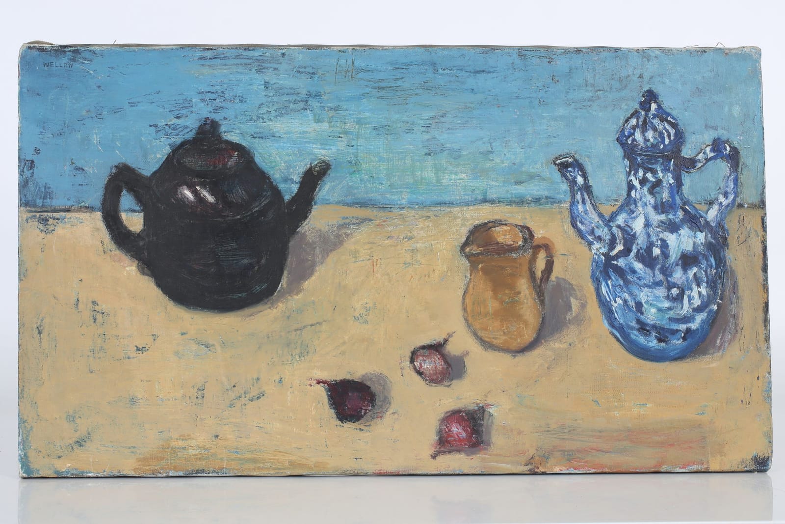 LARS WELLTON (1918-1992), olja på duk, stilleben