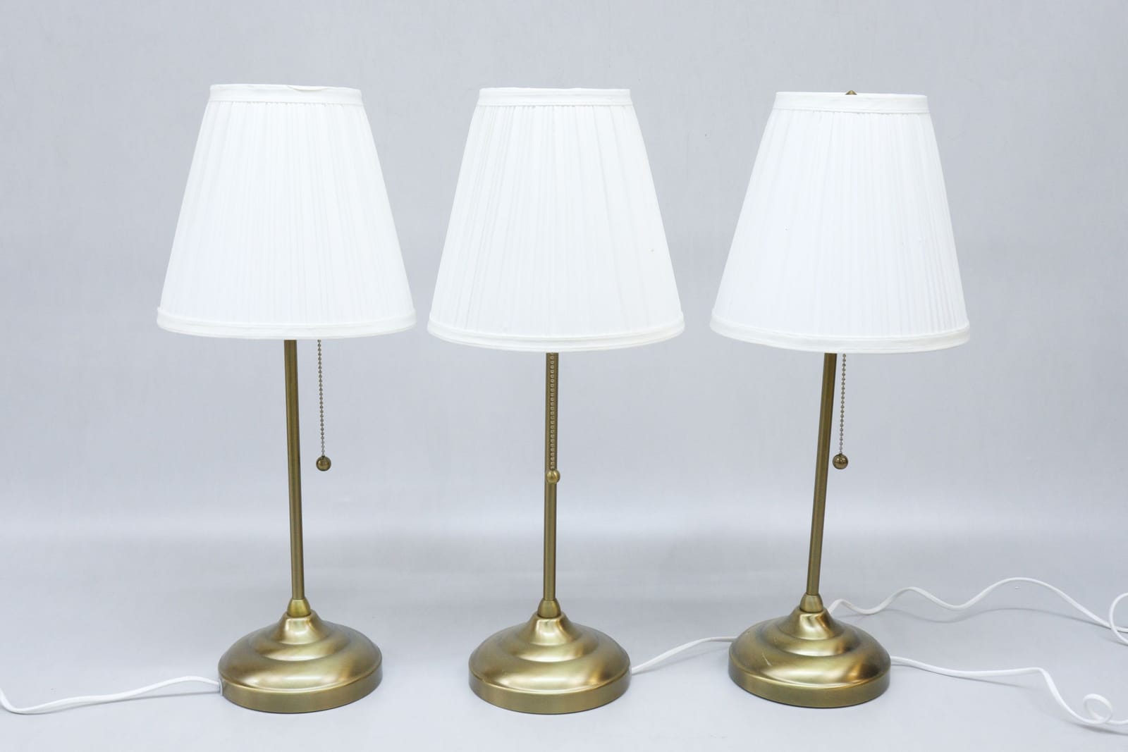 Bordslampor, 3st, "Årstid", Ikea, metall