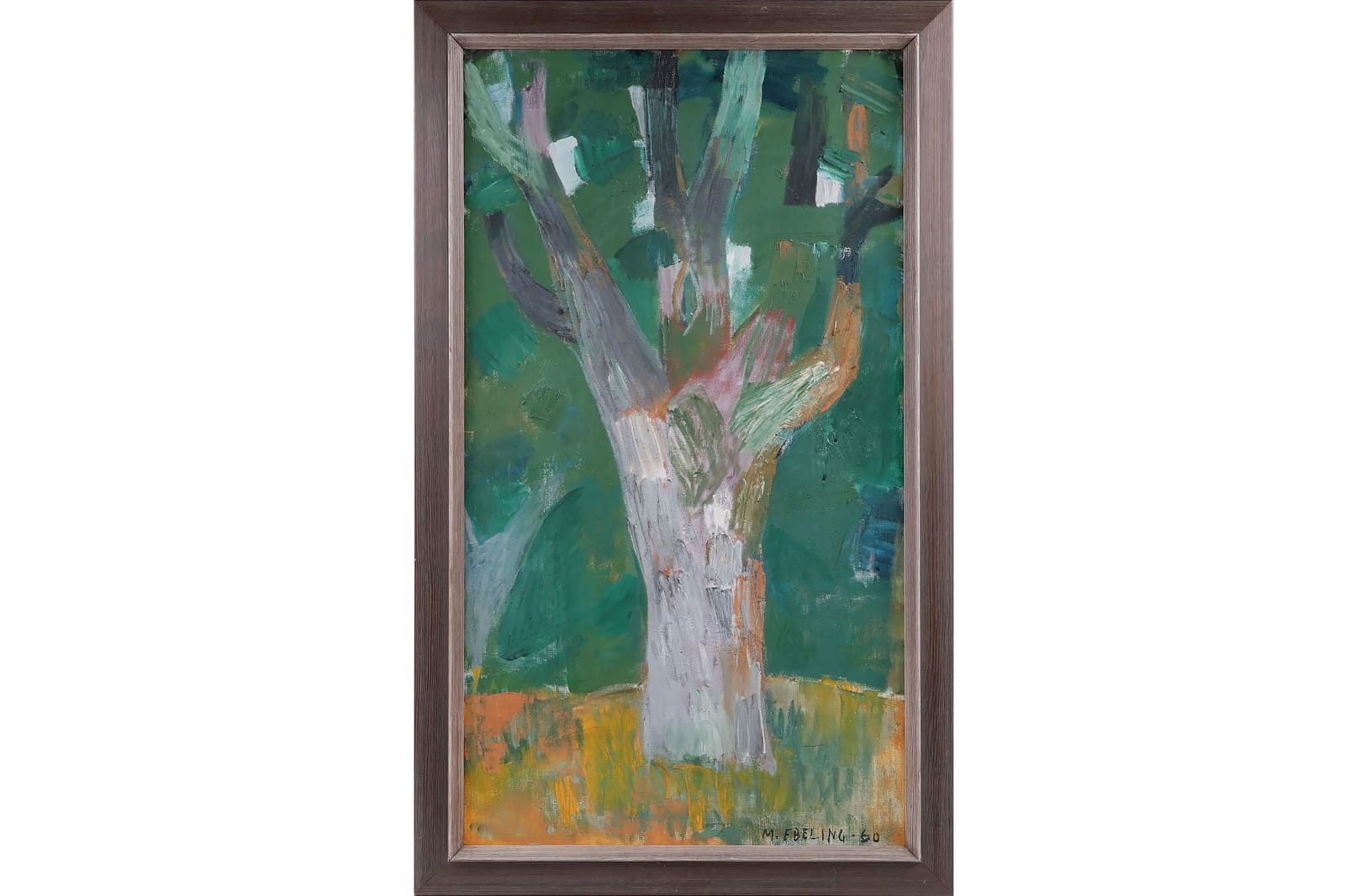 MARIANNE EBELING (1930-1979), olja på duk, "Träd 2"