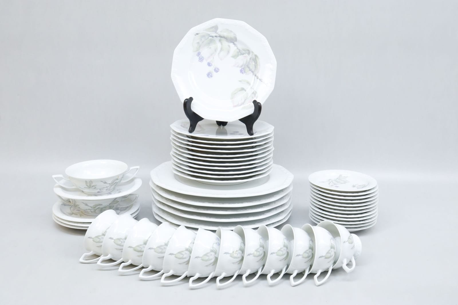 Servisdelar, 48st, "Maria björnbär",  Rosenthal