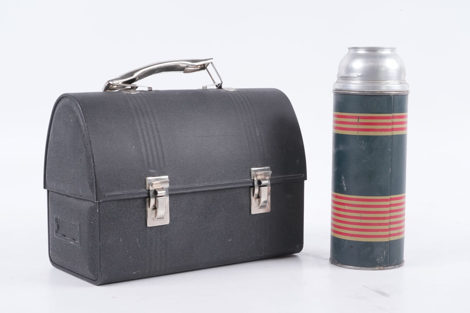 TERMOS, J C Higgins, samt ETUI, The American Thermos Bottle Co, USA, 1900-tal