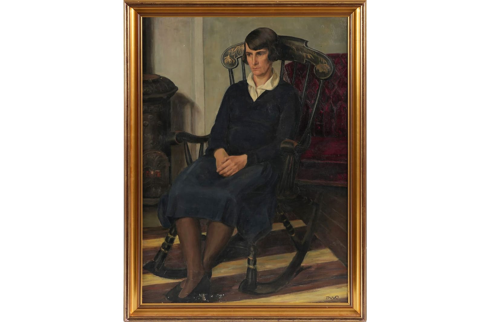 DONALD WILLIAM-OLSSON (1889-1961), olja på duk