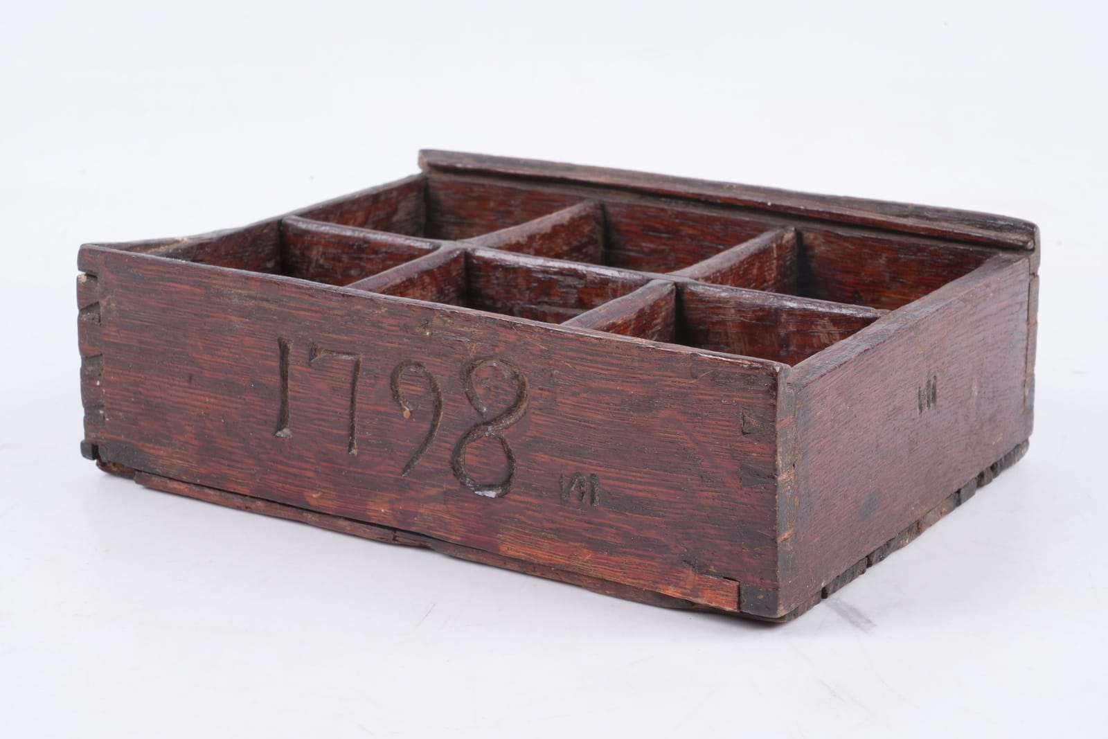 KRYDDSKRIN, trä, daterad 1798