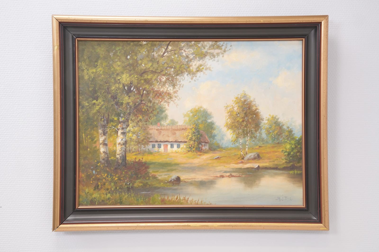 MARTIN JOHAN TENGBERG (1877-1941), olja på duk