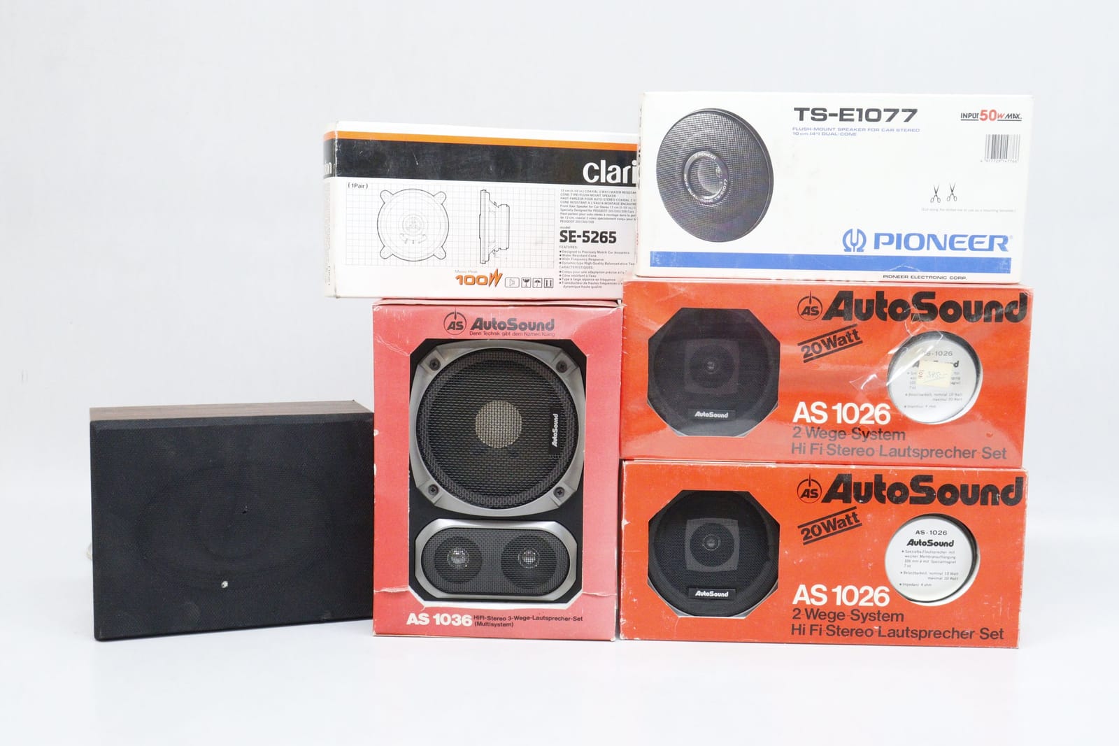 Bilhögtalare, Pioneer, Clarion och Autosound