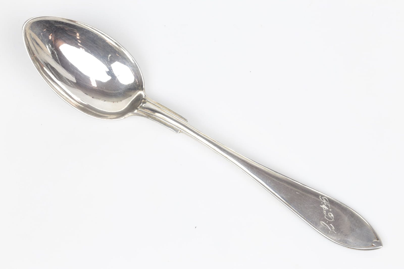 DESSERTSKEDAR, 12 st, silver, GAB, "Svensk Spetsig", 1911, ca 295,08 g